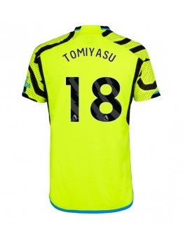 Arsenal Takehiro Tomiyasu #18 Auswärtstrikot 2023-24 Kurzarm